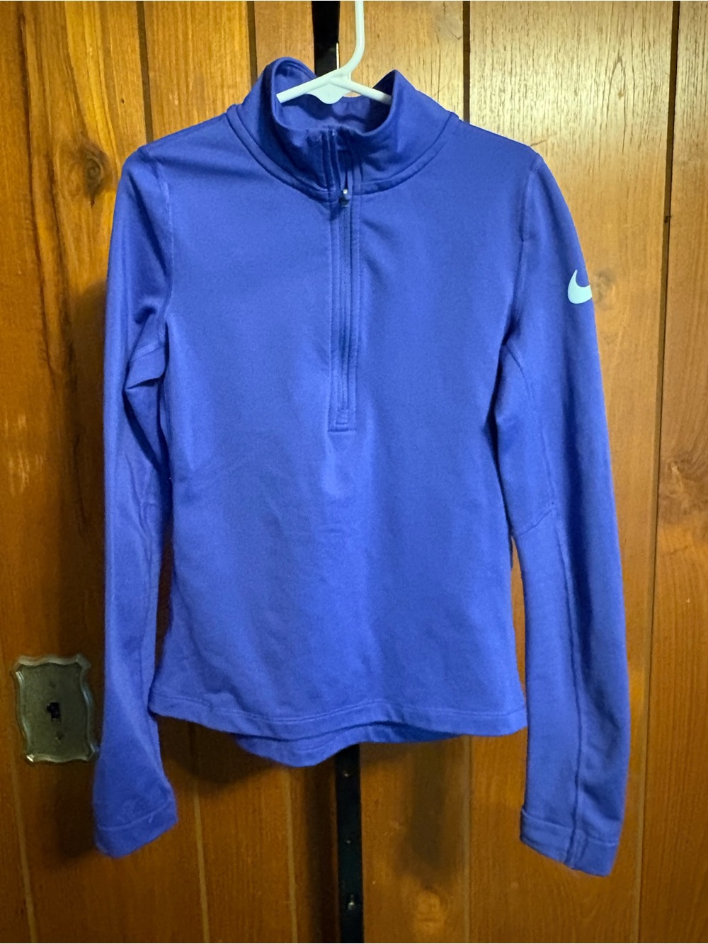 Nike Purple Half-Zip Kids 1/4 zip Pullover